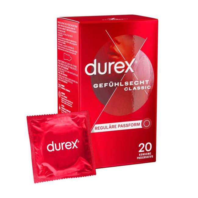 Priser på Durex Sensitive Kondomer-20 stk.